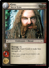 Gimli, Son of Gloin - 1R13 - Foil