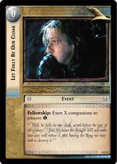 Let Folly Be Our Cloak - 1U77 - Foil