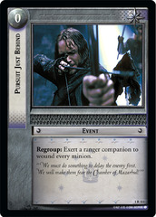 Pursuit Just Behind - 1R111 - Foil