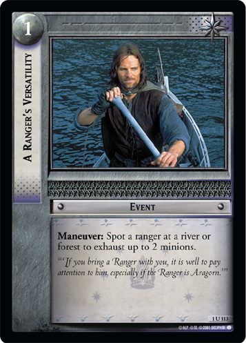 A Rangers Versatility - Foil