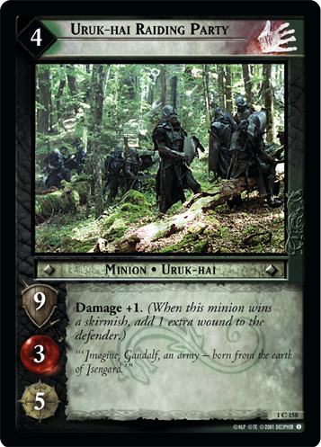 Uruk-hai Raiding Party - Foil