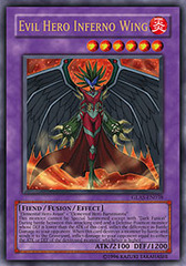 Evil Hero Inferno Wing - GLAS-EN038 - Ultra Rare - 1st Edition