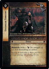 Unfamiliar Territory - Foil