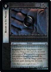 Return to Its Master - Foil