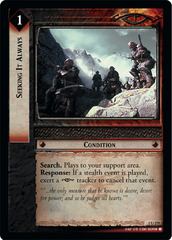 Seeking It Always - 1U275 - Foil