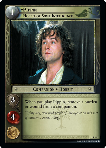 Pippin, Hobbit of Some Intelligence - Foil