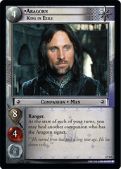 Aragorn, King in Exile - 1P365 - Foil