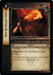 Must Do Without Hope - 2U68 - Foil