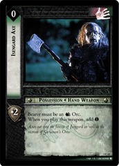 Isengard Axe - Foil