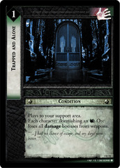 Trapped and Alone - 3U72 - Foil