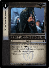 War Cry of Dunland - 4C37 - Foil