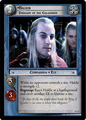 Haldir, Emissary of the Galadhrim - 4C71 - Foil