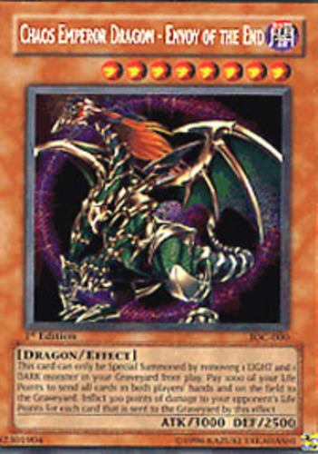 Chaos Emperor Dragon - Envoy of the End - IOC-000 - Secret Rare