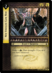 New Strength Came Now - 7C154 - Foil