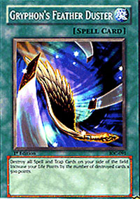 Gryphons Feather Duster - IOC-091 - Common - 1st Edition