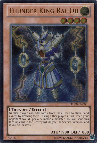 Thunder King Rai-Oh - TU08-EN000 - Ultimate Rare - Unlimited Edition