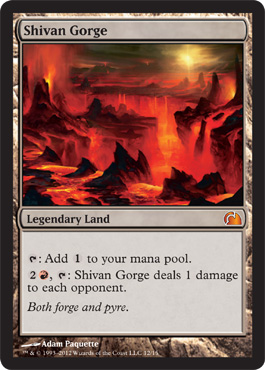 Shivan Gorge - Foil