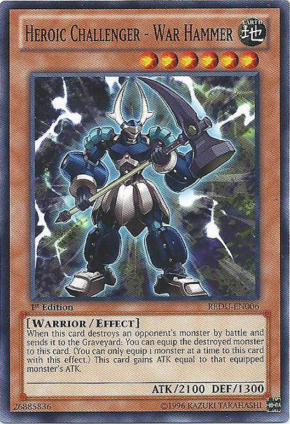 Heroic Challenger - War Hammer - REDU-EN006 - Common