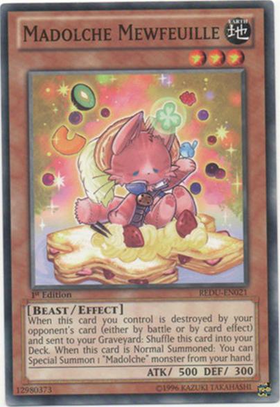 Madolche Mewfeuille - REDU-EN021 - Common - 1st Edition