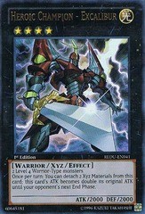 Heroic Champion - Excalibur - REDU-EN041 - Ultra Rare - 1st Edition