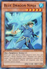 Blue Dragon Ninja - REDU-EN083 - Super Rare - 1st Edition