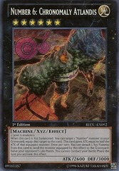 Number 6: Chronomaly Atlandis - REDU-EN092 - Secret Rare - 1st Edition