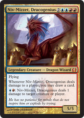 Niv-Mizzet, Dracogenius - Foil