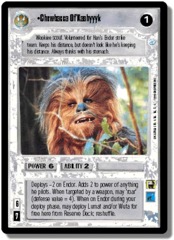 Chewbacca Of Kashyyyk - SRF - Super Rare Foil