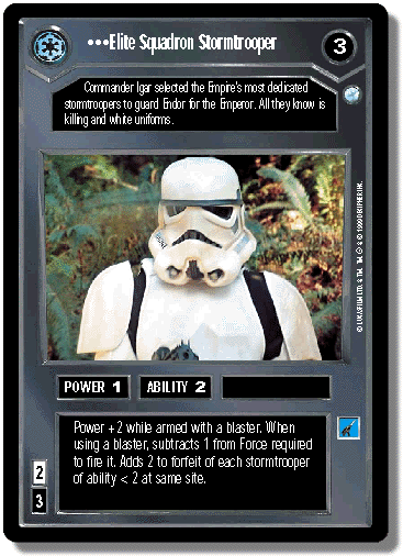 Elite Squadron Stormtrooper - Foil