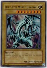 Blue-Eyes White Dragon - LOB-001 - Ultra Rare - 1st Edition