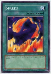 Sparks - LOB-055 - Common - 1st Edition (Magic Card)