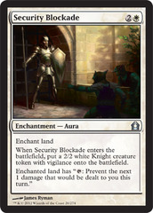 Security Blockade - Foil