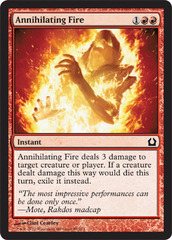 Annihilating Fire - Foil