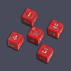 Arkham Horror Cursed Dice Set