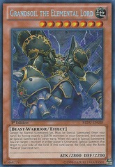 Grandsoil the Elemental Lord - REDU-EN038 - Secret Rare - Unlimited Edition