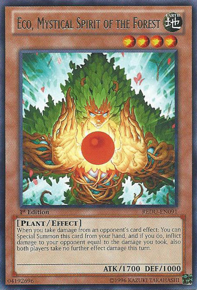 Eco, Mystical Spirit of the Forest - REDU-EN091 Rare Unlimited Edition