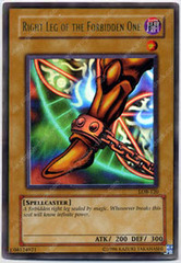 Right Leg of the Forbidden One - LOB-120 - Ultra Rare - 1st Edition