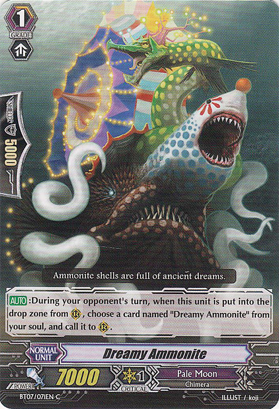 Dreamy Ammonite - BT07/071EN - C Dreamy Ammonite - BT07/071EN - C