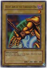 Right Arm of the Forbidden One - LOB-122 - Ultra Rare - 1st Edition