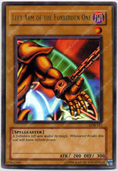 Left Arm of the Forbidden One - LOB-123 - Ultra Rare - 1st Edition