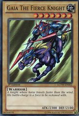 Gaia the Fierce Knight - LCYW-EN002 - Super Rare - 1st Edition