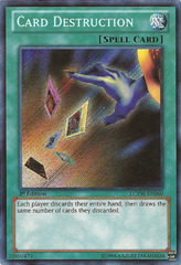 Card Destruction - LCYW-EN060 - Secret Rare - 1st Edition