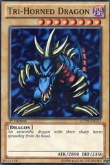 Tri-Horned Dragon - LCYW-EN157 - Super Rare - 1st Edition