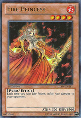 Fire Princess - LCYW-EN161 - Ultra Rare - 1st Edition