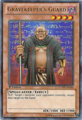 Gravekeeper's Guard - LCYW-EN184 - Ultra Rare - 1st Edition