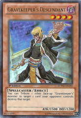 Gravekeeper's Descendant - LCYW-EN192 - Ultra Rare - 1st Edition