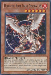 Horus the Black Flame Dragon LV6 - LCYW-EN198 - Common - 1st Edition