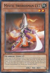 Mystic Swordsman LV2 - LCYW-EN200 - Common - 1st Edition