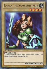 Kanan the Swordmistress - LCYW-EN228 - Ultra Rare - 1st Edition