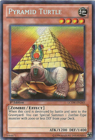 Tortue Pyramide - LCYW-EN245 - Secret Rare - 1ere edition // Legendary Collection 3: Yugis World